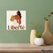 Figured'Art Mini Paint by Numbers Kit for Adults with Frame Beauty and Liberty Small format 8"x8" - Craft Art Painting DIY Canvas Already Stretched on a Wooden Frame